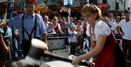 Festividades durante el Oktoberfest
