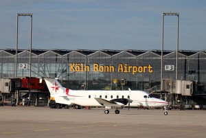 Exterior del Aeropuerto Internacional de Colonia/Bonn.