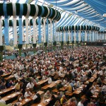 Carpa Ochsenbraterei por dentro, Oktoberfest