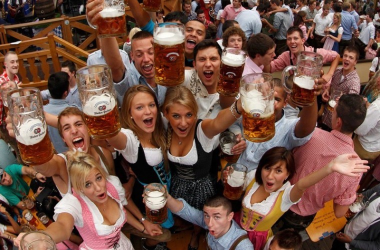 Celebraciones durante el Oktoberfest