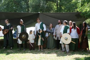 Eröffnung des Mittelalterfestes "Anno 1147" zu Datteln