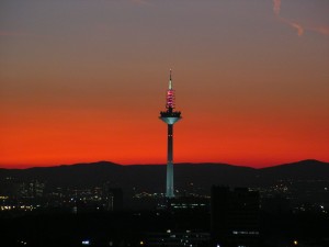 La primera torre de difusion fue el Europaturm.