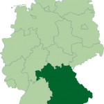 Mapa de Baviera