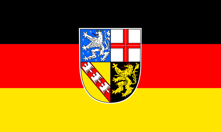 Bandera de Sarre