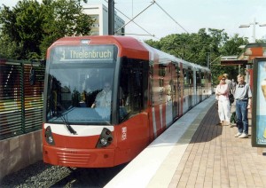 Stadtbahn en Colonia