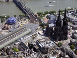Vista aérea de Colonia