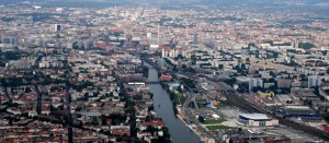 Vista aérea de Berlín