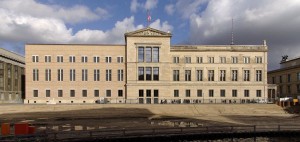 Fachada del Nuevo Museo de Berlín