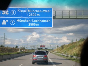 Conducir por Múnich