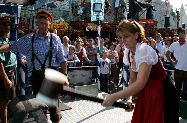 Festividades durante el Oktoberfest