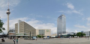 Vista panorámica de Alexanderplatz