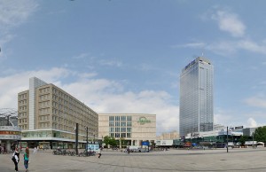 Vista panorámica de Alexanderplatz