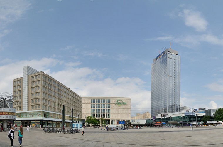 Vista panorámica de Alexanderplatz