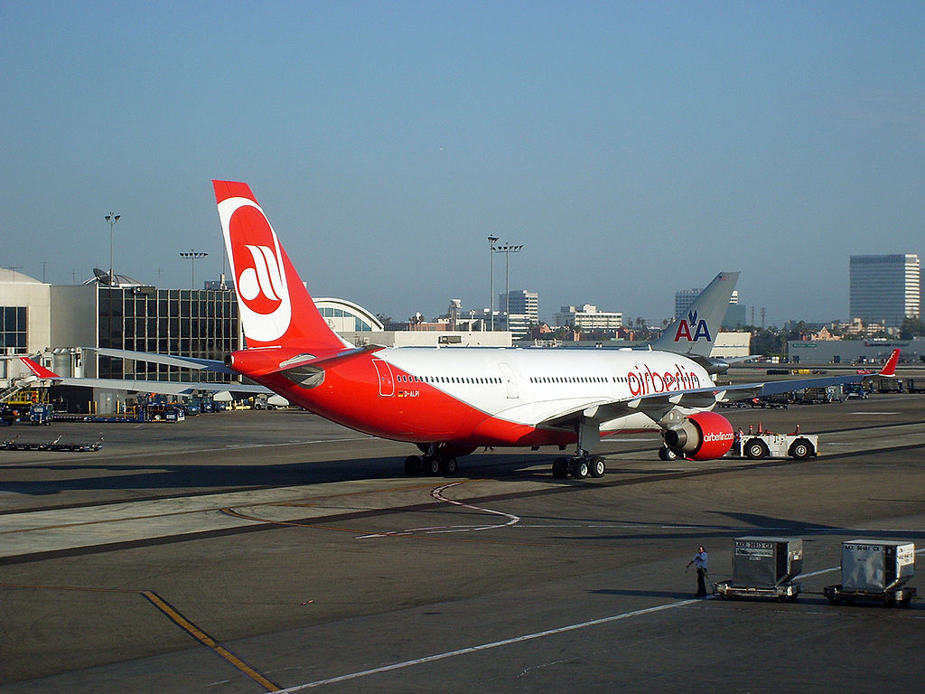 Avión Airbus A330-200 de Air Berlín