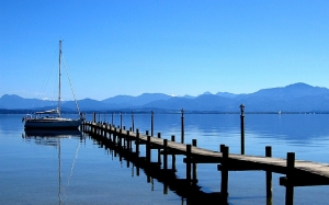 Lago Chiemsee (Baviera, Alemania)