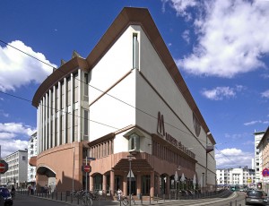 Exterior del Museo de Arte Moderno de Frankfurt.