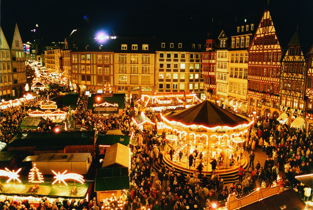 Mercado de Navidad en Römerberg, Frankfurt