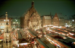 Mercado de navidad en Núremberg 