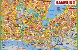 Mapa de Hamburgo