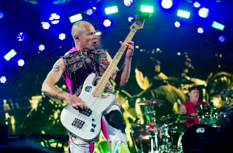 Presentación de los Red Hot Chili Peppers en el Rock and Rim del 2016.